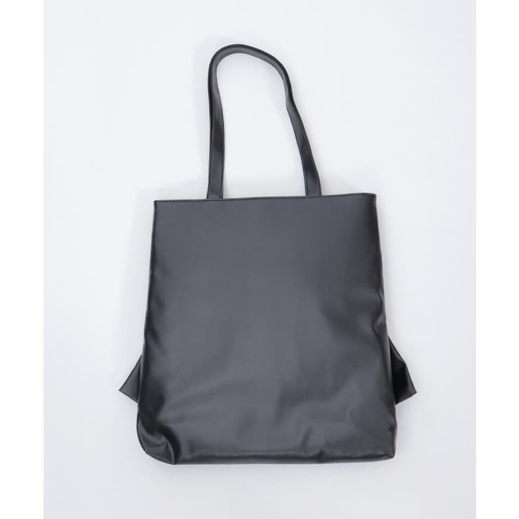 タテ型ビッグリボン合皮トート | axes femme | 詳細画像23 