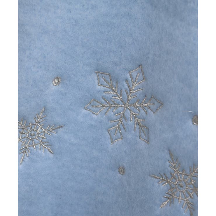 雪の結晶刺繍ストール | axes femme | 詳細画像3 