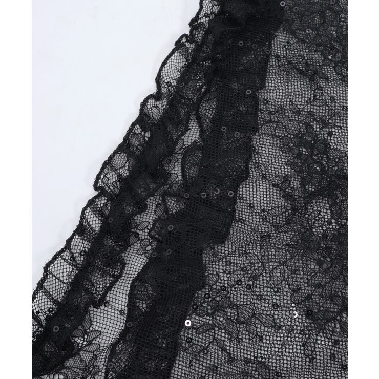 スパングルレースバブーシュカ | axes femme | 詳細画像13 