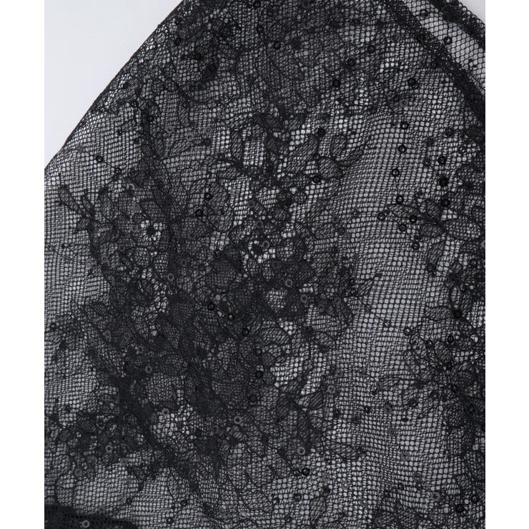 スパングルレースバブーシュカ | axes femme | 詳細画像14 