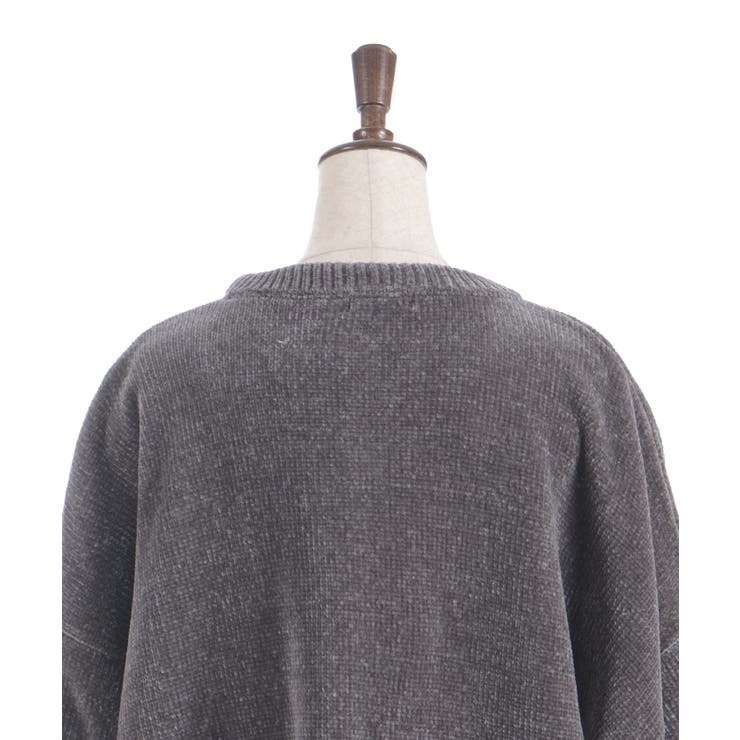 モールヤーンニットチュニック | axes femme | 詳細画像13 