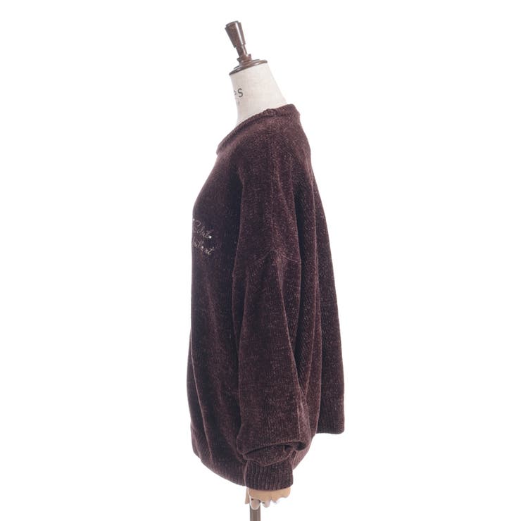 モールヤーンニットチュニック | axes femme | 詳細画像17 