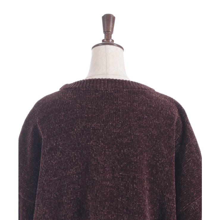 モールヤーンニットチュニック | axes femme | 詳細画像22 