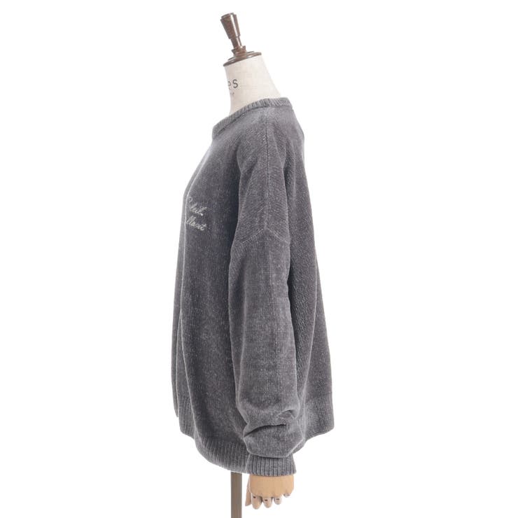 モールヤーンニットチュニック | axes femme | 詳細画像8 