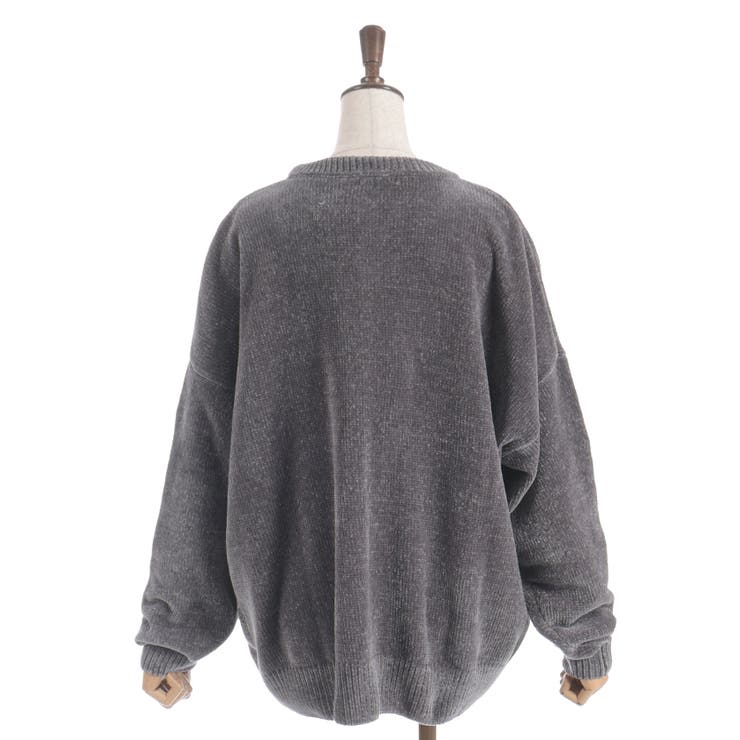 モールヤーンニットチュニック | axes femme | 詳細画像9 