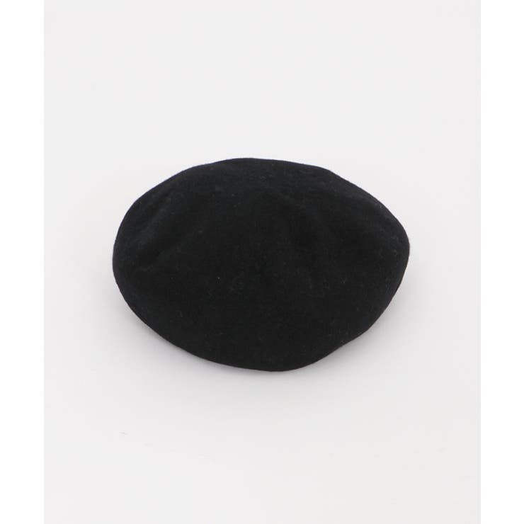 リボン刺繍フェルトベレー帽[品番：IGAW0000734]｜axes femme