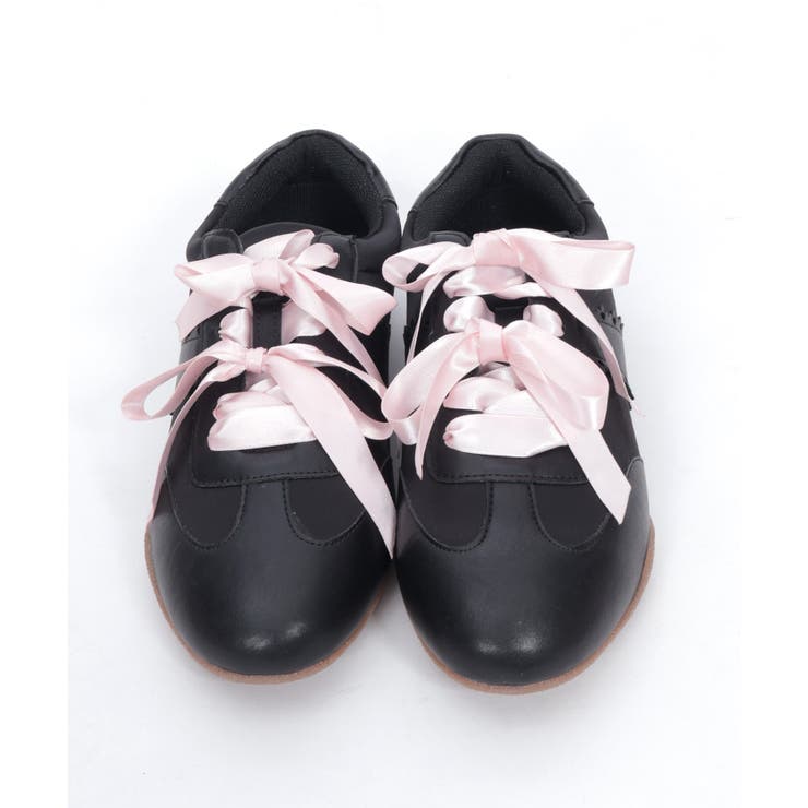 ダブルリボンサテンスニーカー | axes femme | 詳細画像9 