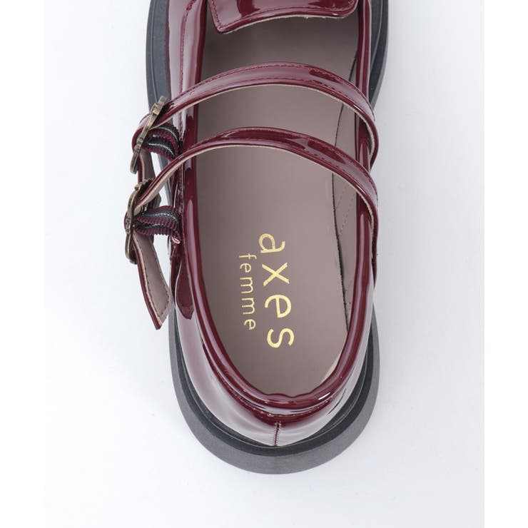 Ｗストラップリボンローファー | axes femme | 詳細画像15 