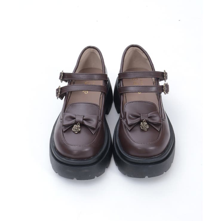 Ｗストラップリボンローファー | axes femme | 詳細画像25 