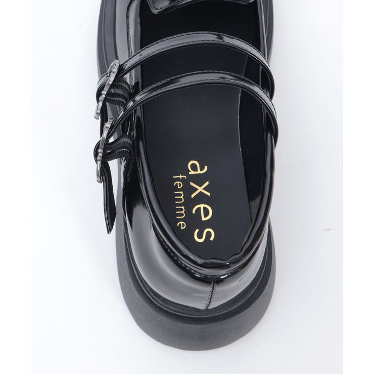 Ｗストラップリボンローファー | axes femme | 詳細画像7 