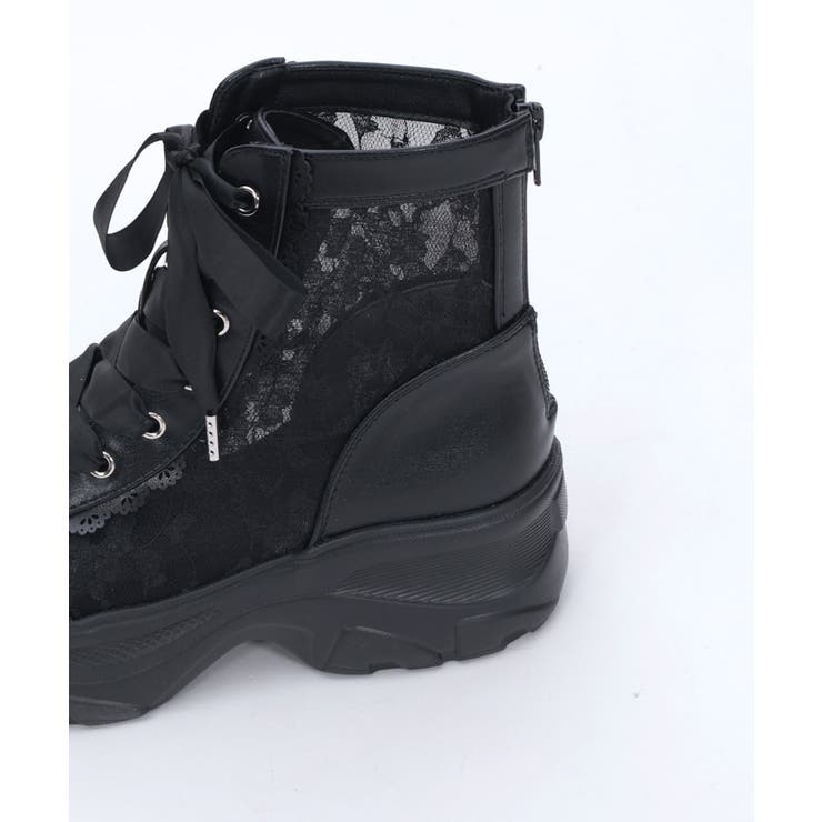 レースハイカットスニーカー | axes femme | 詳細画像13 