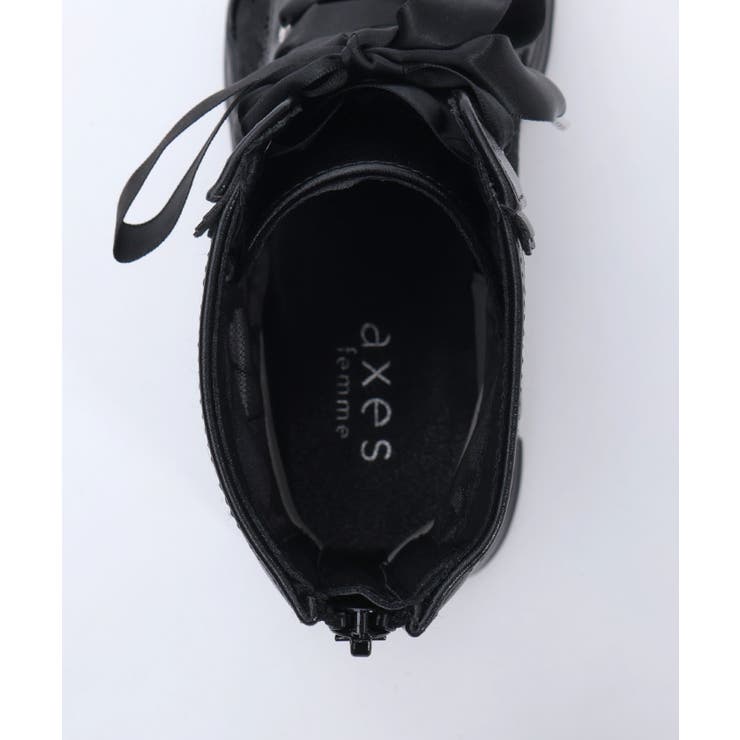 レースハイカットスニーカー | axes femme | 詳細画像16 