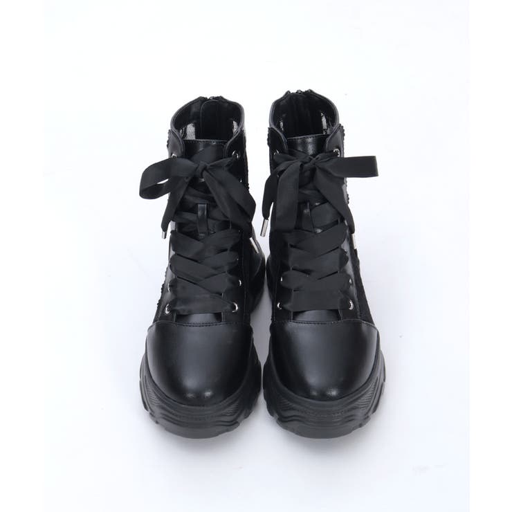 レースハイカットスニーカー | axes femme | 詳細画像18 