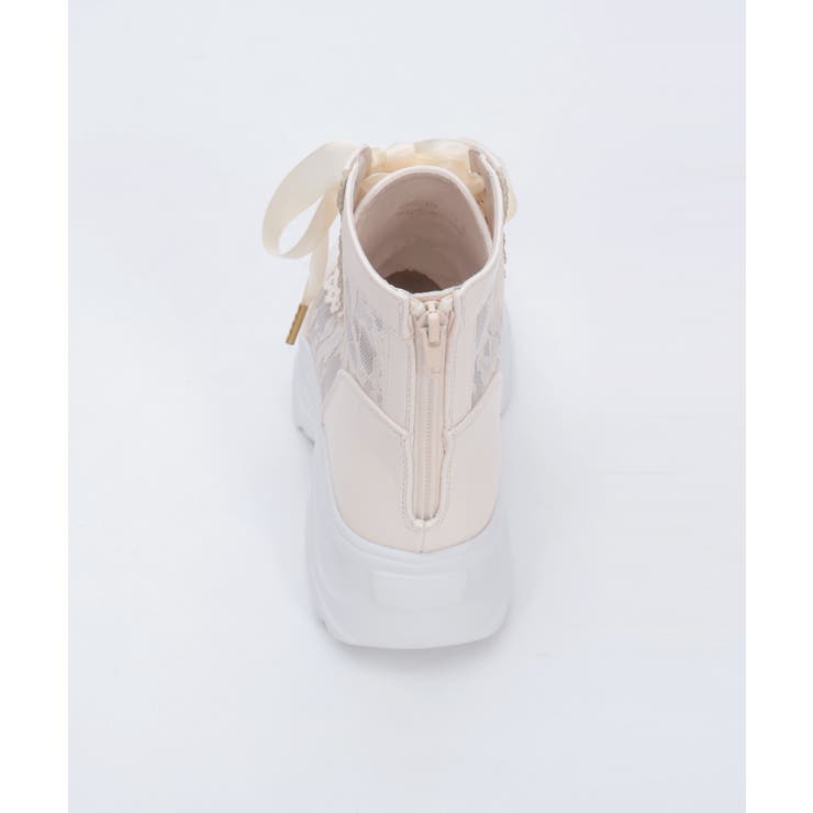 レースハイカットスニーカー | axes femme | 詳細画像3 