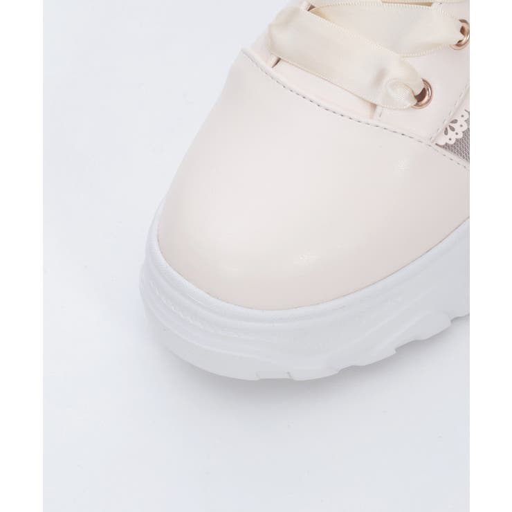 レースハイカットスニーカー | axes femme | 詳細画像4 