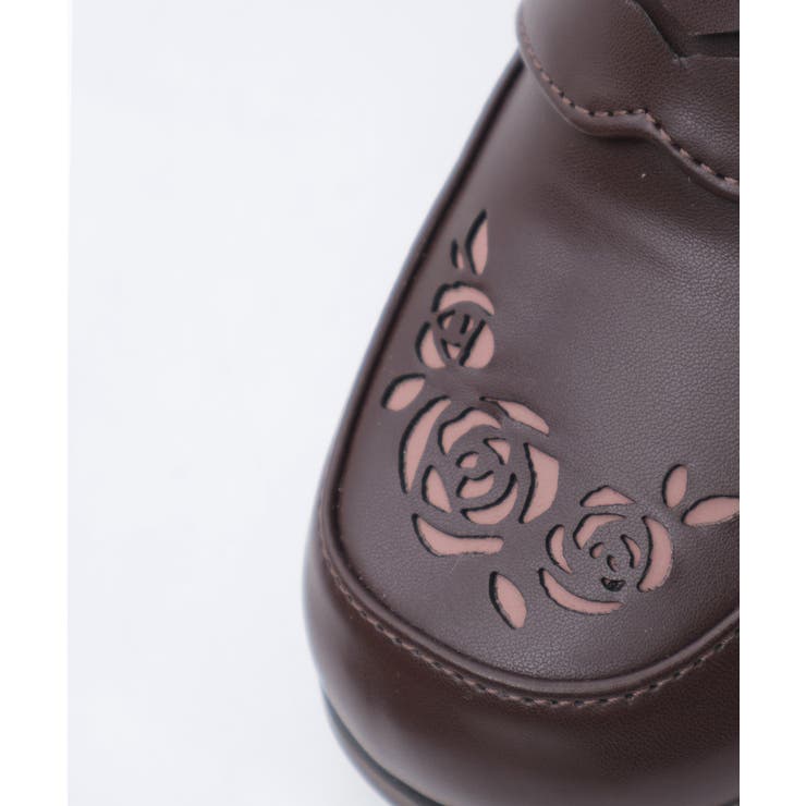 ローズカットワークローファー | axes femme | 詳細画像5 