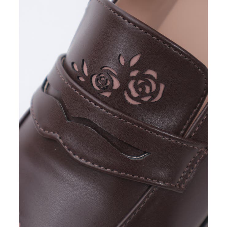 ローズカットワークローファー | axes femme | 詳細画像6 