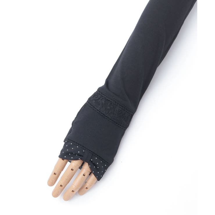 ドットリボンロングＵＶ手袋 | axes femme | 詳細画像9 