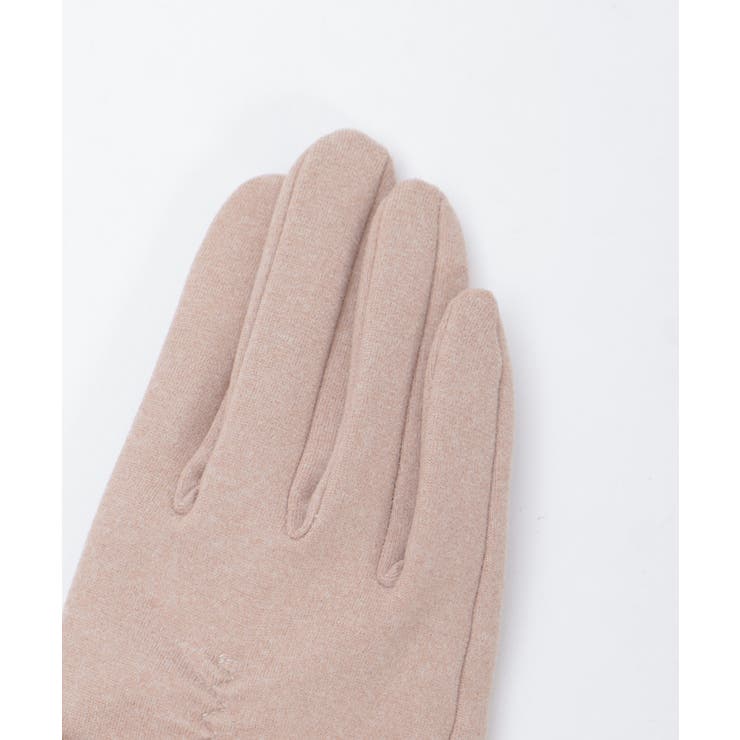配色サテンリボンファー手袋 | axes femme | 詳細画像18 