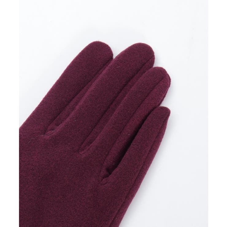 レース使いベロアリボン手袋 | axes femme | 詳細画像5 