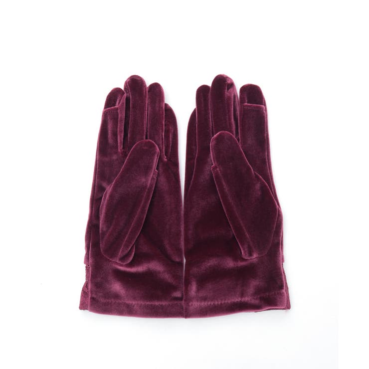 巻きバラ×レースベロア手袋 | axes femme | 詳細画像11 