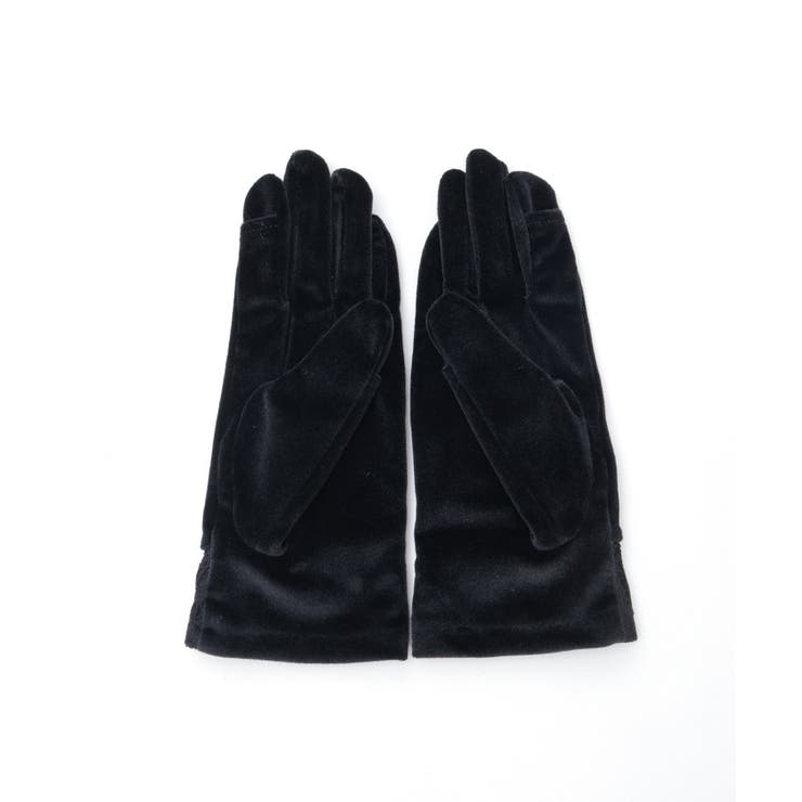 巻きバラ×レースベロア手袋 | axes femme | 詳細画像6 