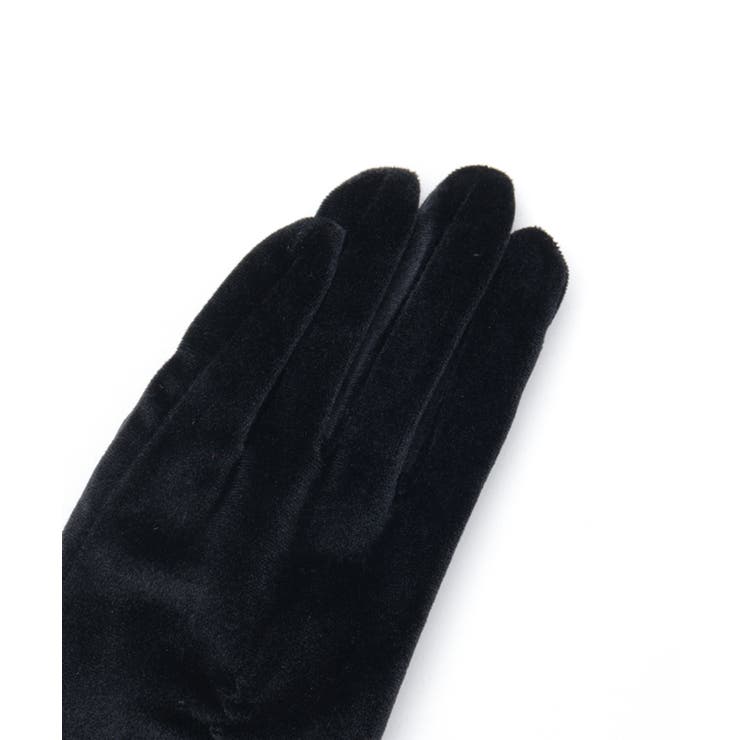 巻きバラ×レースベロア手袋 | axes femme | 詳細画像8 