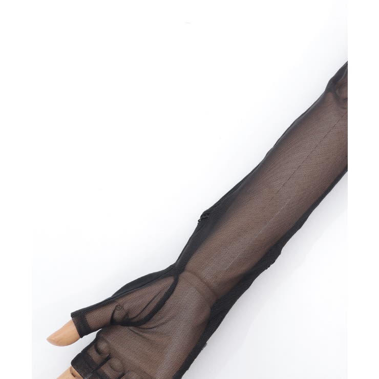 リボン×レースＵＶロング手袋 | axes femme | 詳細画像12 