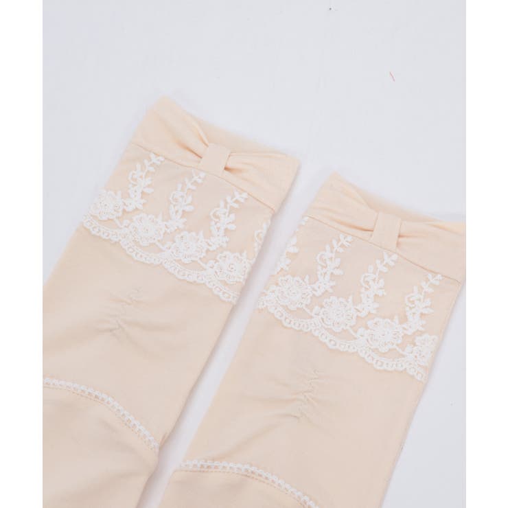 リボン×レースＵＶロング手袋 | axes femme | 詳細画像15 