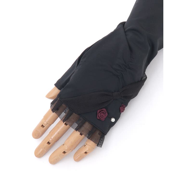 接触冷感ローズＵＶロング手袋 | axes femme | 詳細画像19 