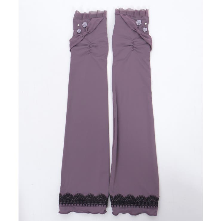 接触冷感ローズＵＶロング手袋 | axes femme | 詳細画像7 