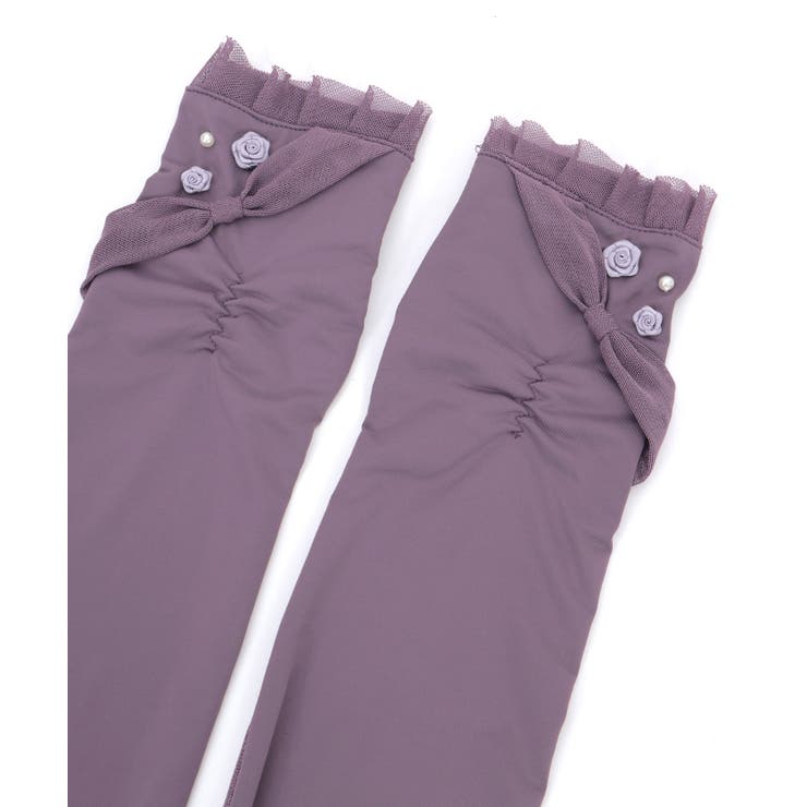 接触冷感ローズＵＶロング手袋 | axes femme | 詳細画像9 