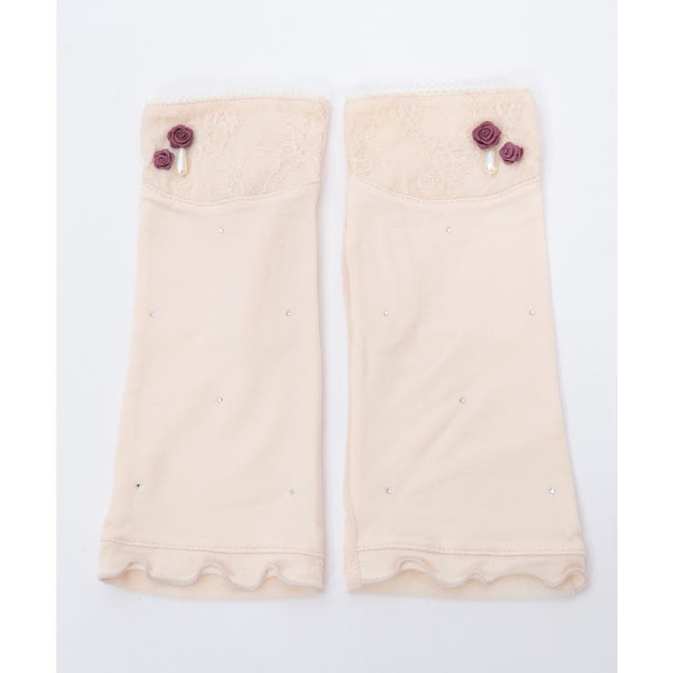 バラ×レースＵＶショート手袋 | axes femme | 詳細画像21 