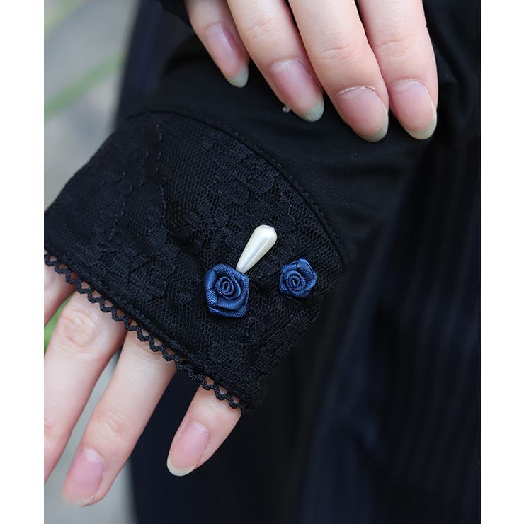 バラ×レースＵＶショート手袋 | axes femme | 詳細画像6 