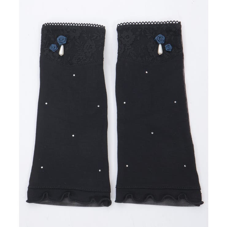 バラ×レースＵＶショート手袋 | axes femme | 詳細画像7 