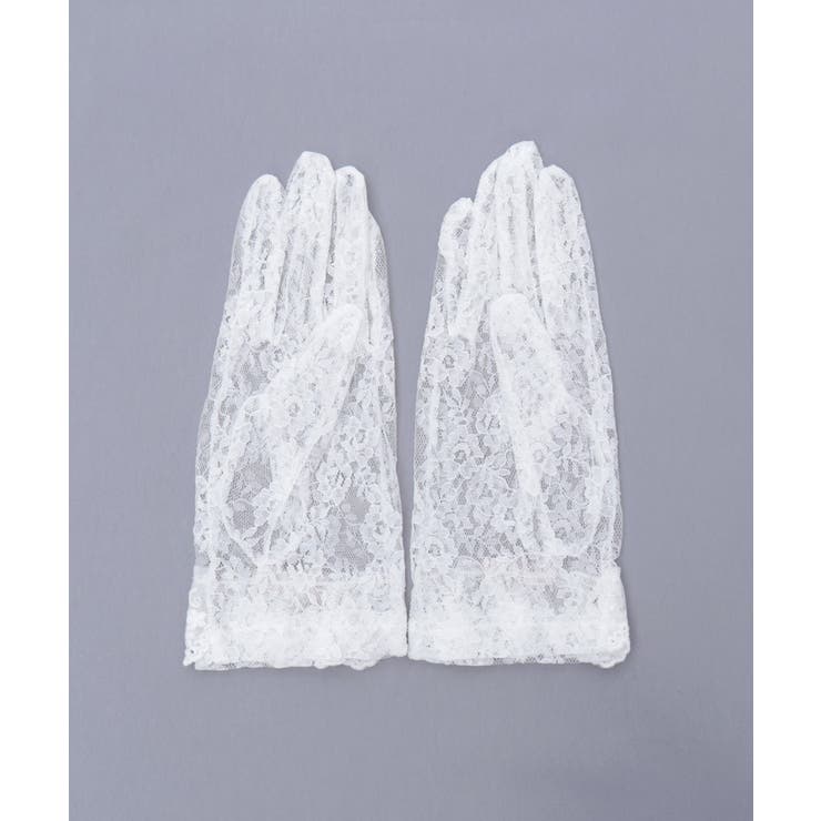 巻きバラレースグローブ | axes femme | 詳細画像15 