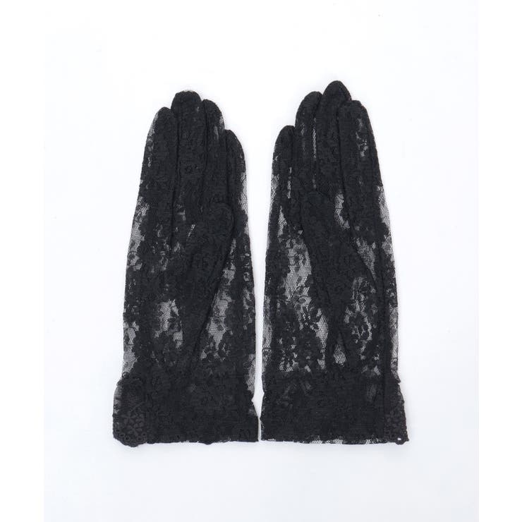 巻きバラレースグローブ | axes femme | 詳細画像8 