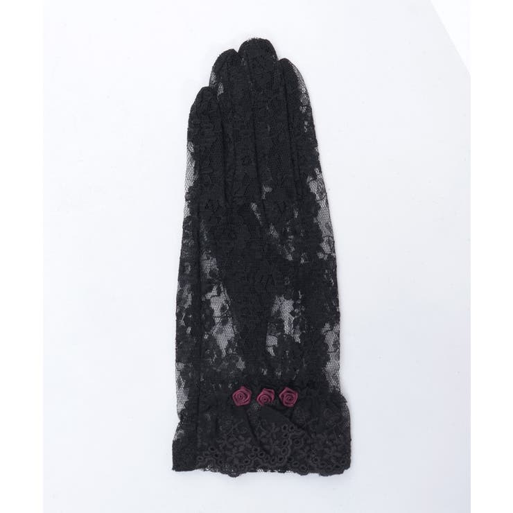 巻きバラレースグローブ | axes femme | 詳細画像9 