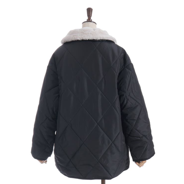 襟ファーキルトジャケット | axes femme | 詳細画像13 