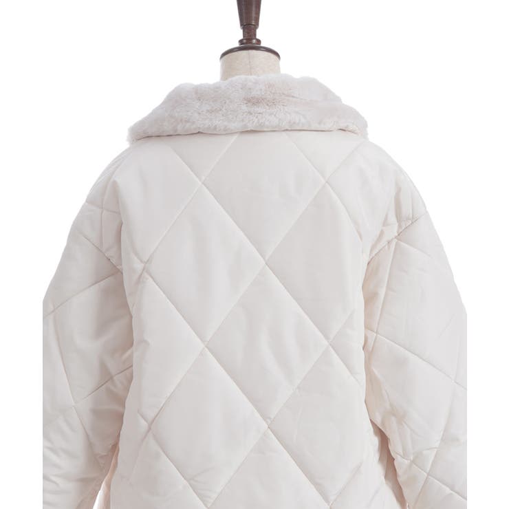 襟ファーキルトジャケット | axes femme | 詳細画像8 