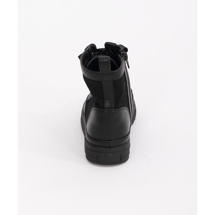 axes まとめ売り モノトーン レースハイカットスニーカー[品番：IGAW0001479]｜axes femme