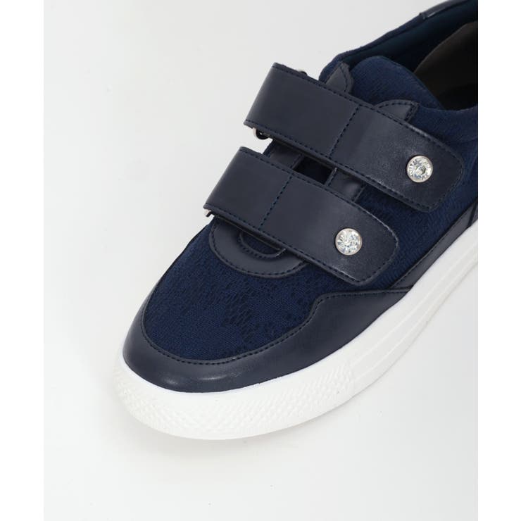 レース使いベルクロスニーカー | axes femme | 詳細画像12 