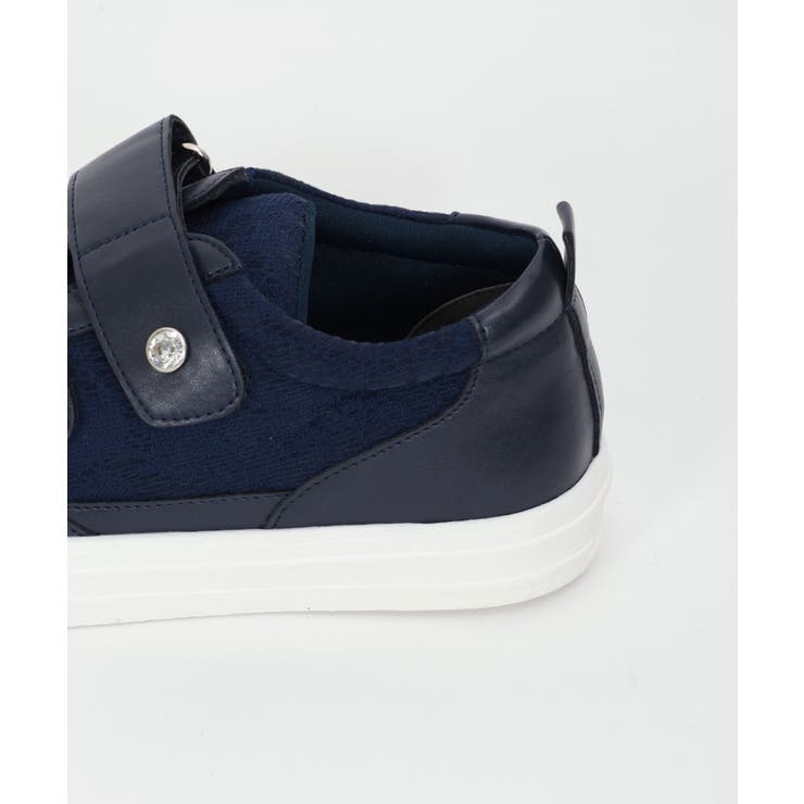 レース使いベルクロスニーカー | axes femme | 詳細画像13 