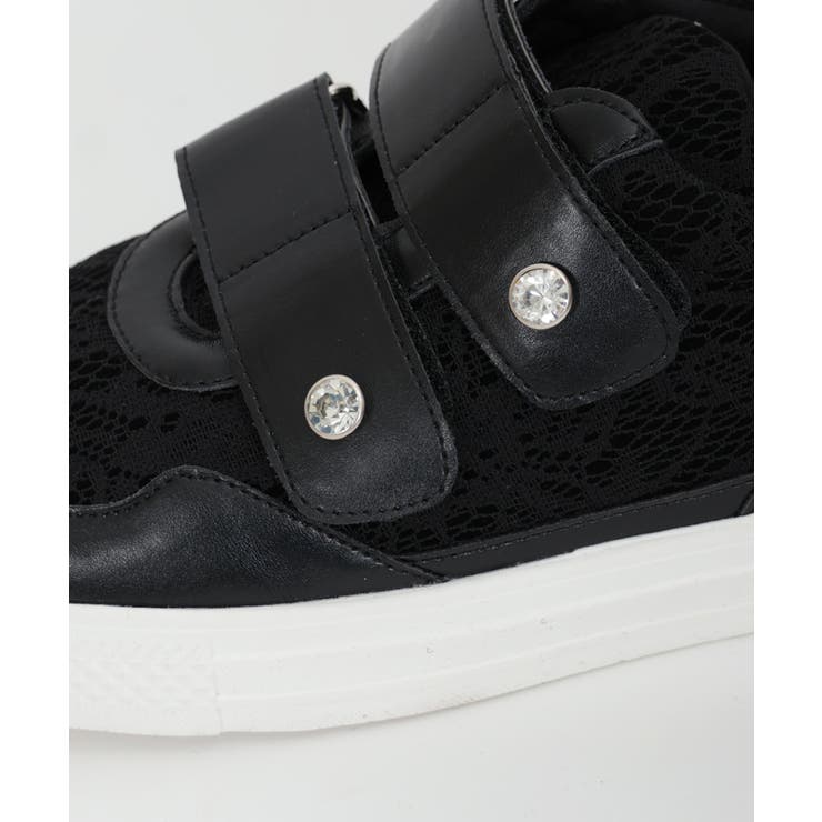 レース使いベルクロスニーカー | axes femme | 詳細画像20 