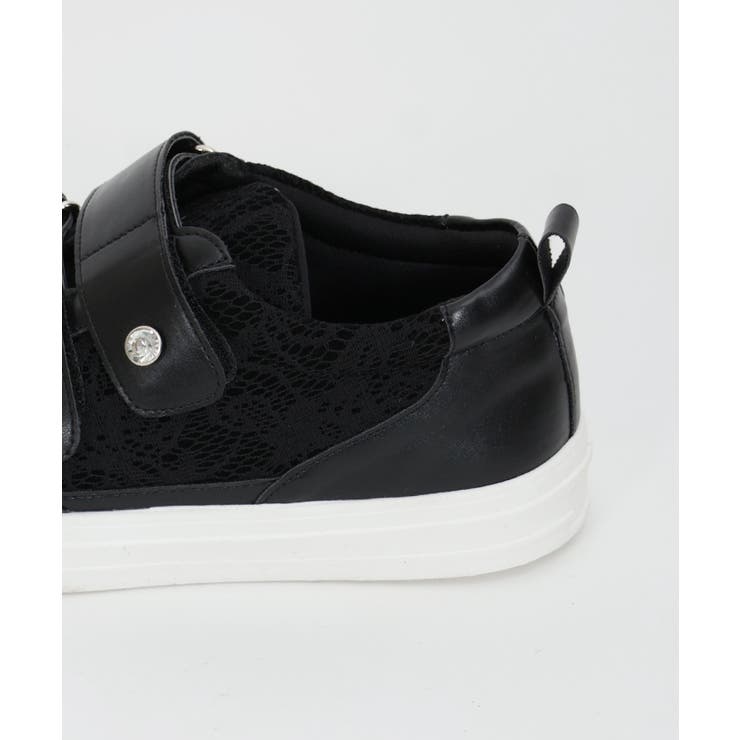 レース使いベルクロスニーカー | axes femme | 詳細画像22 