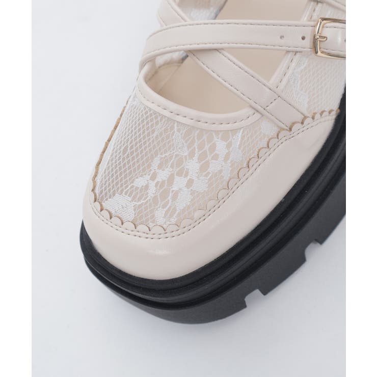 ダブルクロスレースシューズ | axes femme | 詳細画像4 