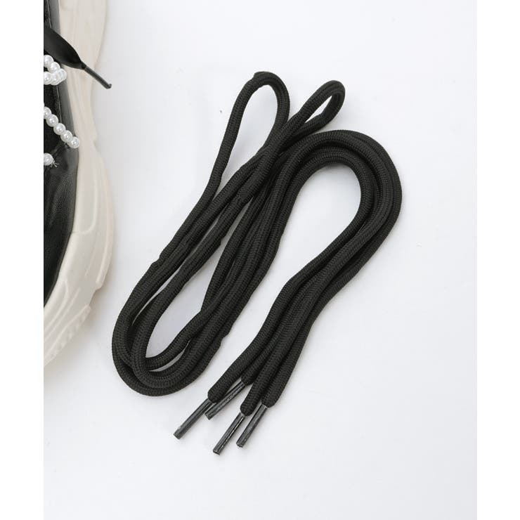 チャーム付レーススニーカー | axes femme | 詳細画像11 