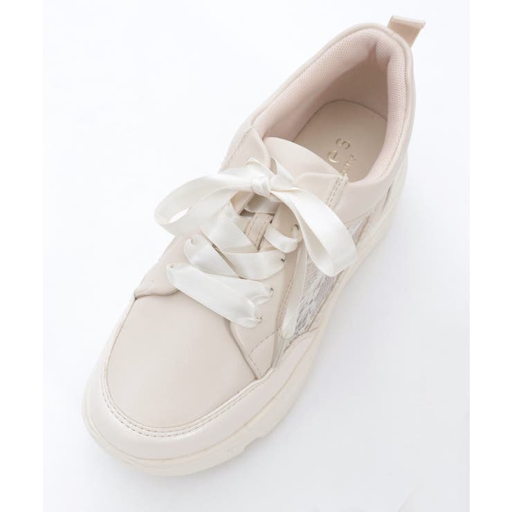 チャーム付レーススニーカー | axes femme | 詳細画像26 