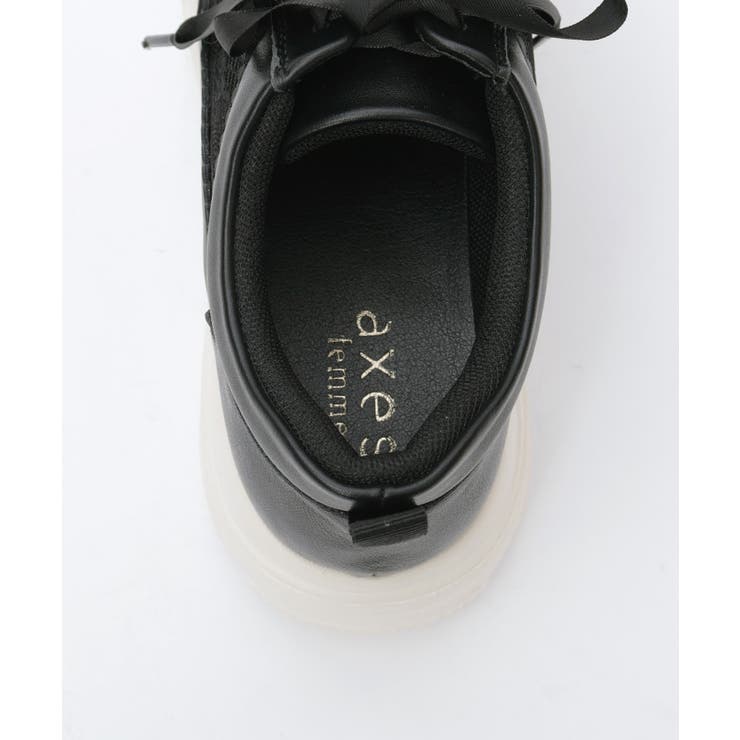 チャーム付レーススニーカー | axes femme | 詳細画像8 