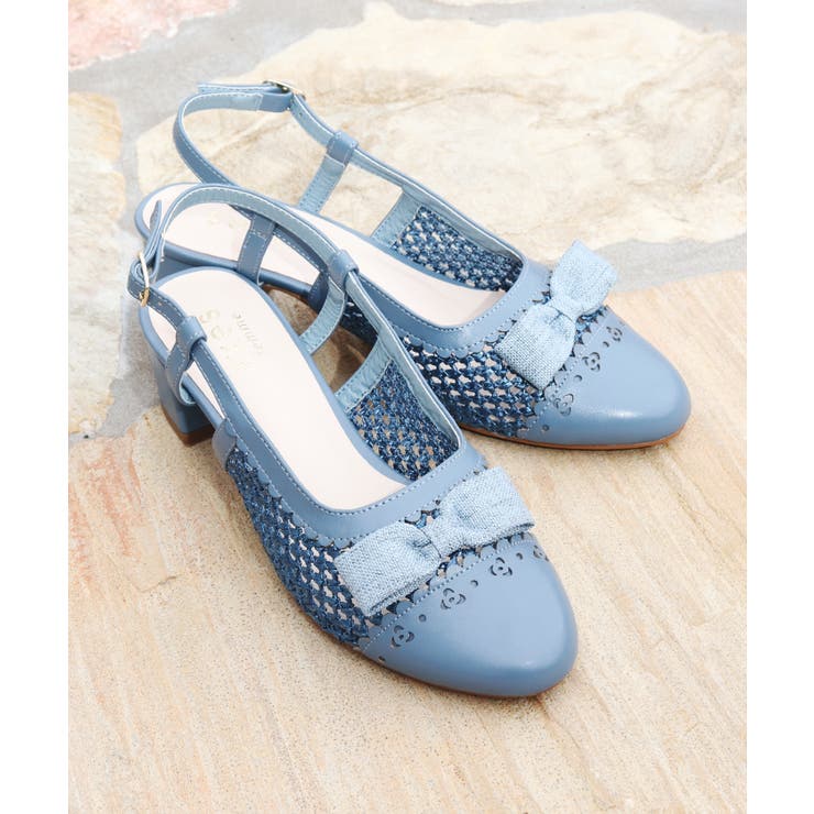 メッシュストラップミュール[品番：IGAW0000068]｜axes femme